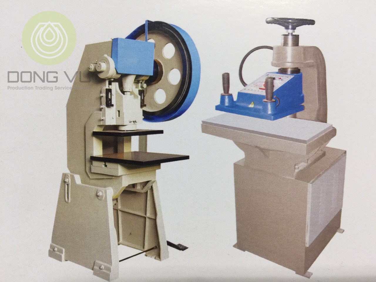 MÁY DẬP QUAY BẰNG TAY VÀ BEN THỦY LỰC 1